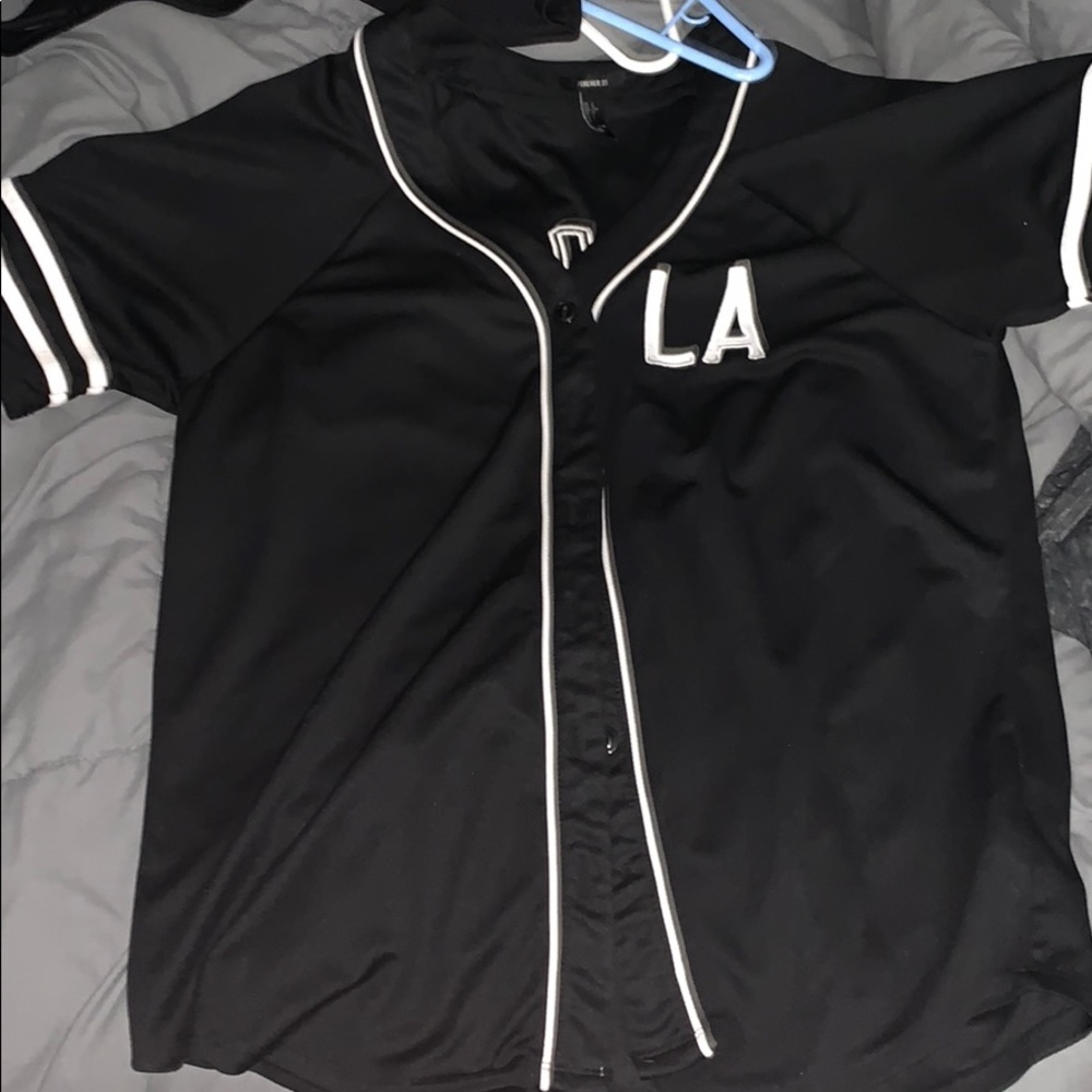women's basketball jersey LA ALL DAY forever 21